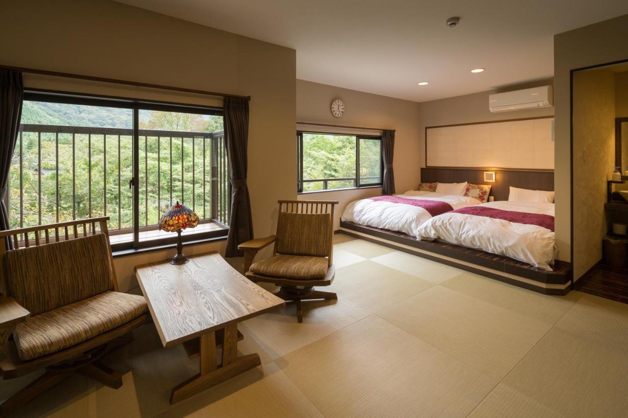 Yufuin Ryokan Dining Kitchen Zen Ngoại thất bức ảnh